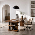 Built-in Solid Desk