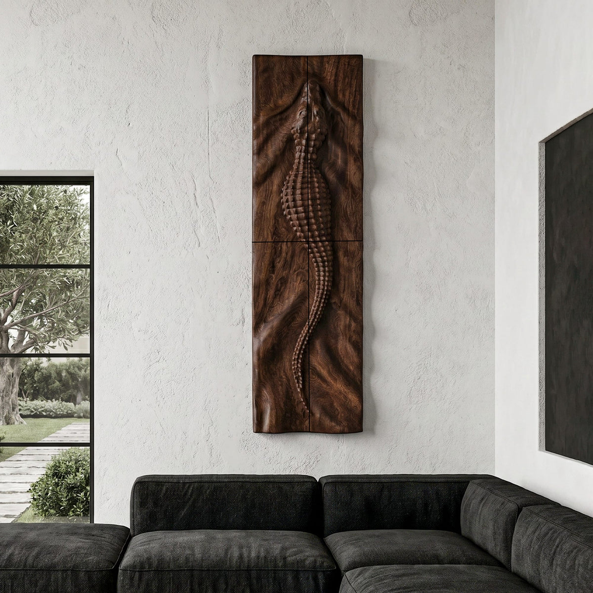 Sculptural Relief Wall Art