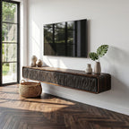 Organic Floating Entertainment TV Cabinet