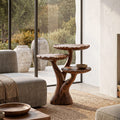 Organic Sculptural Multi-tier Nightstand