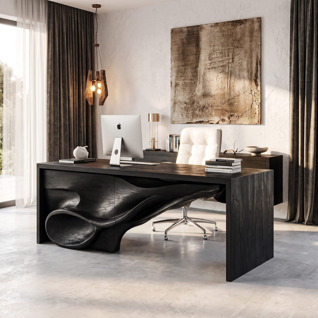 Sculptural Storage Desk