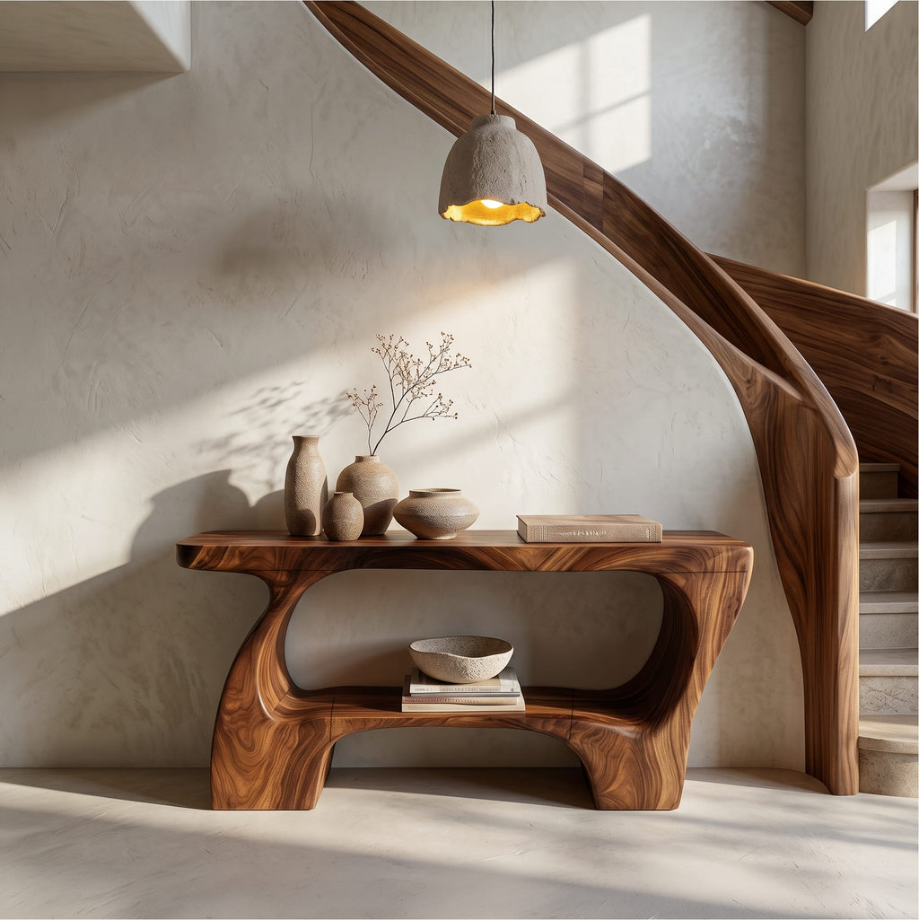 Contemporary Structure Console Table