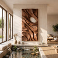 Organic Abstract Relief Wall Art