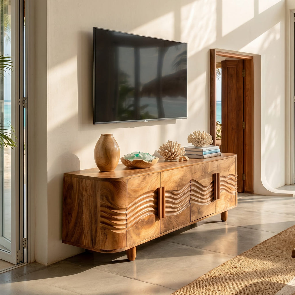 Minimal Wall-mounted TV Cabinet