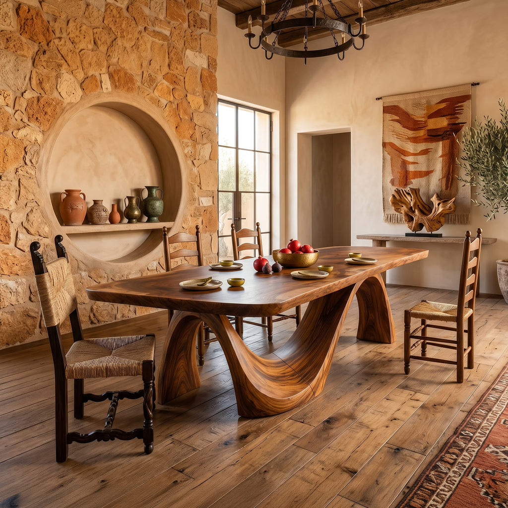 Minimal Irregular Dining Table