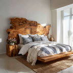 Organic Natural Live Edge Headboard