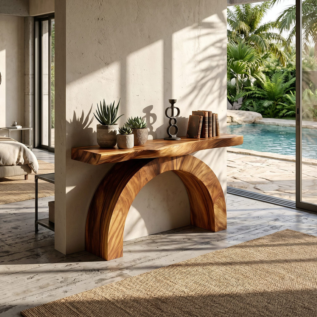 Arched Modern Console Table