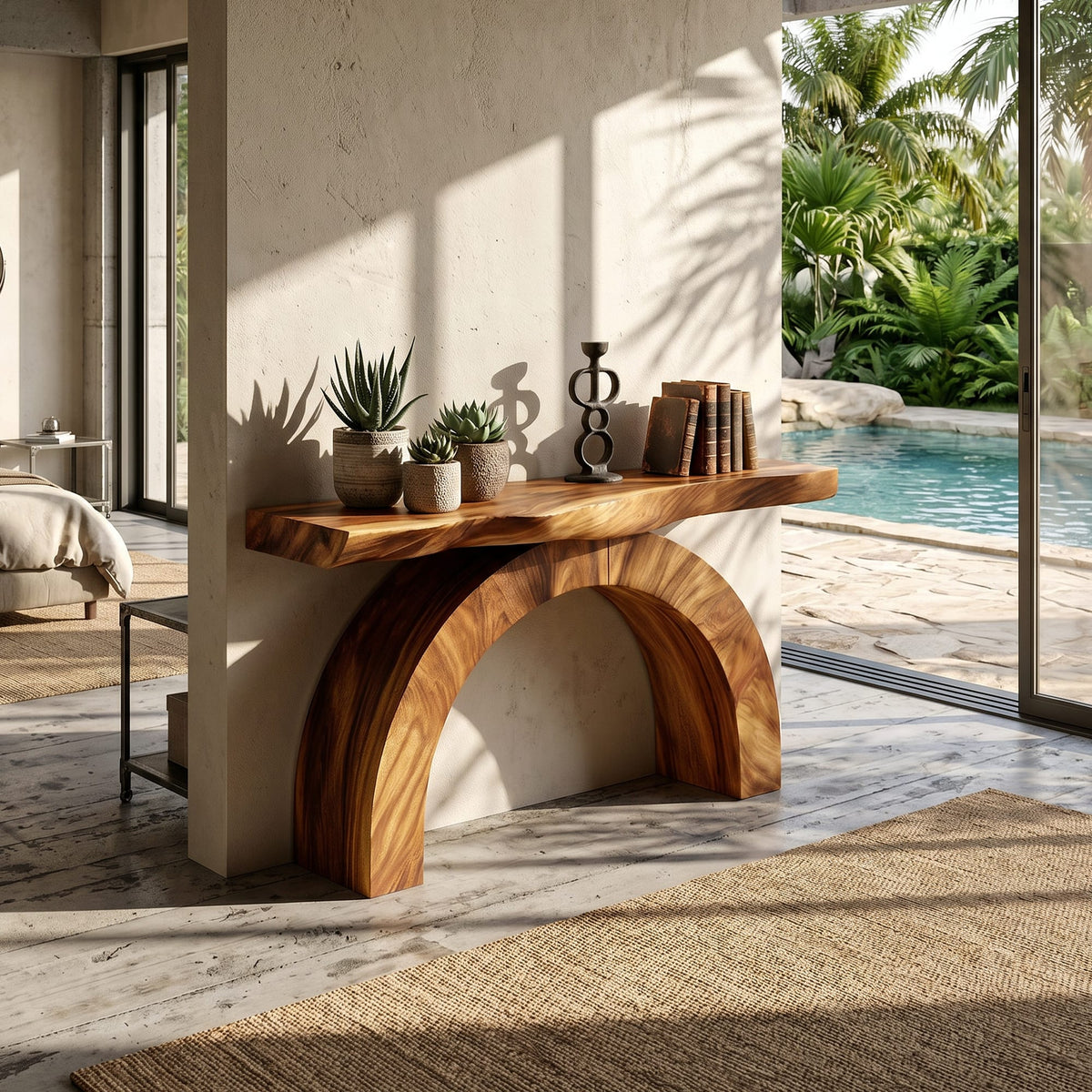 Arched Modern Console Table