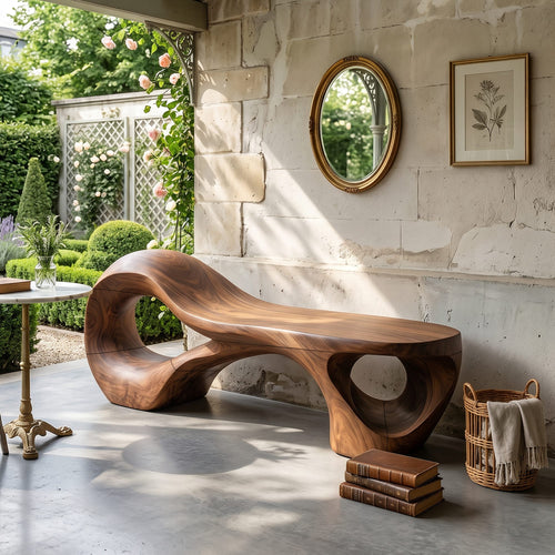 Arched Modern Bench