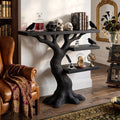 Contemporary Woodland Branch Console Table, solid wood, built to order