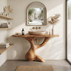 Handcrafted Vanity, solid wood, built to order