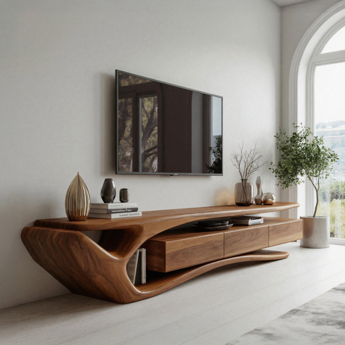 Entertainment Mid Century TV Cabinet