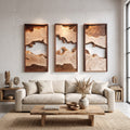 Abstract Geometric Panels Wall Art