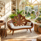 Contemporary Solid Bench