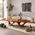 Organic Flow Coffee Table, solid wood, built to order