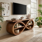 Designer Media Unit Contemporary Home Décor, solid wood, built to order