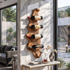 Handcrafted Wine Stand, solid wood, built to order