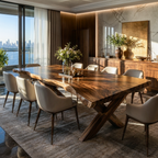 Live Edge Dining Table, solid wood, built to order