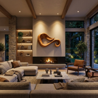 Organic Shape Wooden Wall Art, solid wood, built to order