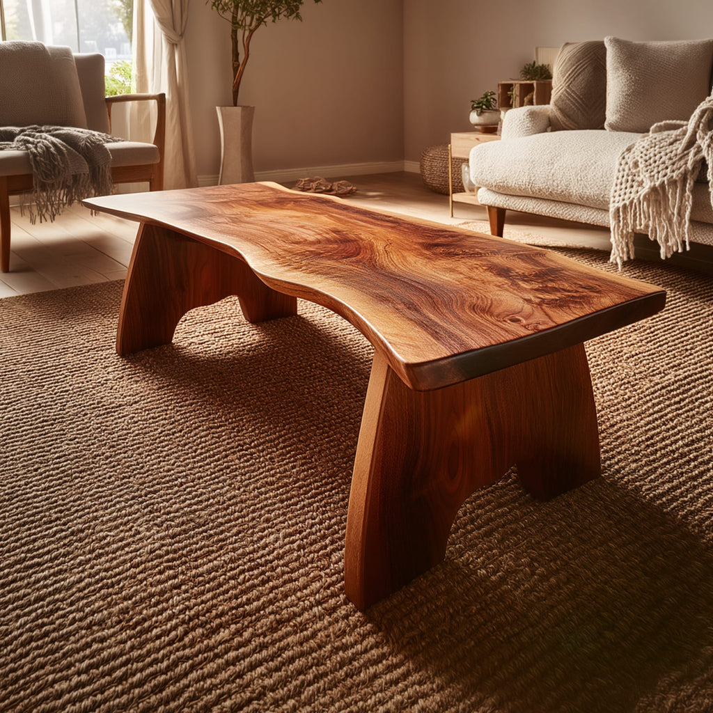 Live Edge Organic Coffee Table