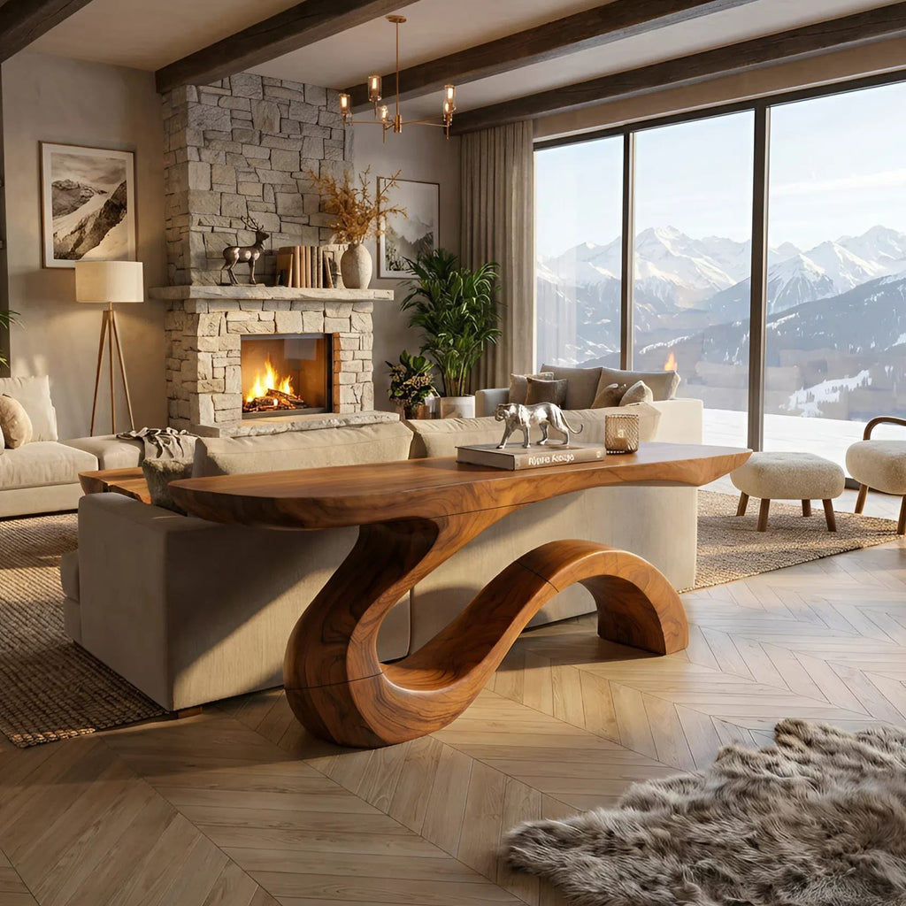 Organic Contemporary Side Table