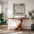 Chic Live Edge Console Table