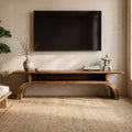 Curved Low TV Cabinet