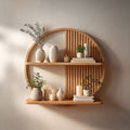 Circular Floating Wall Shelf