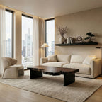 Modern Oval Coffee Table