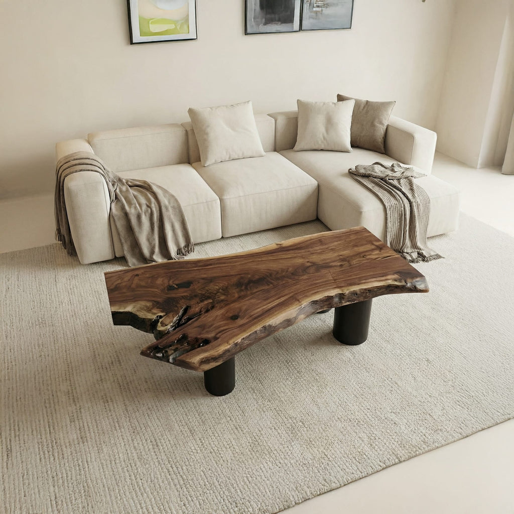 Organic Live Edge Lounge Coffee Table