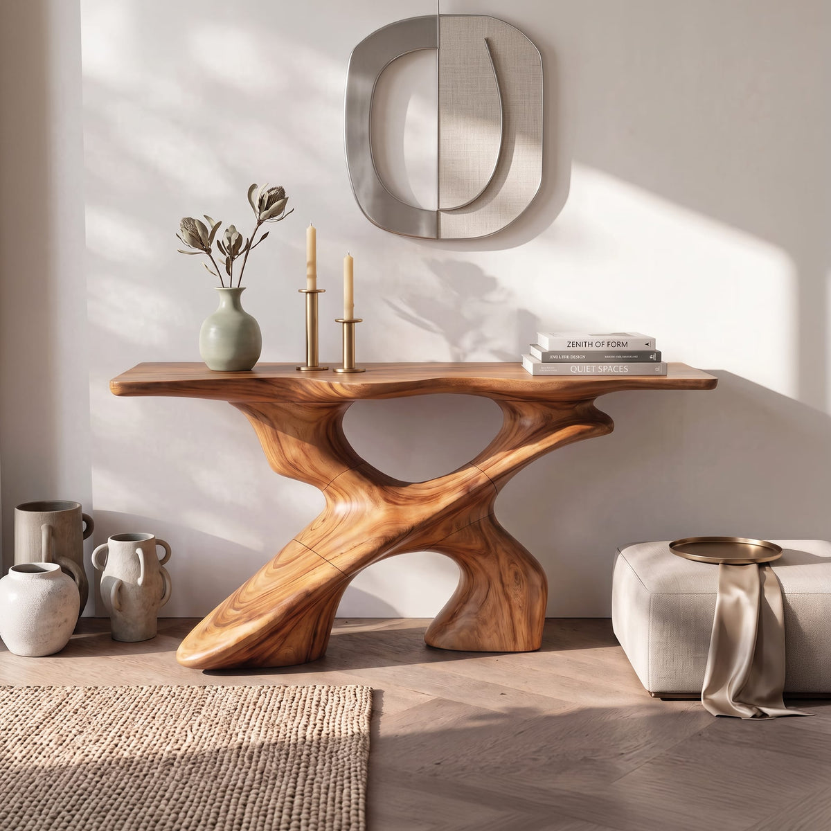 Solid Hallway Console Table