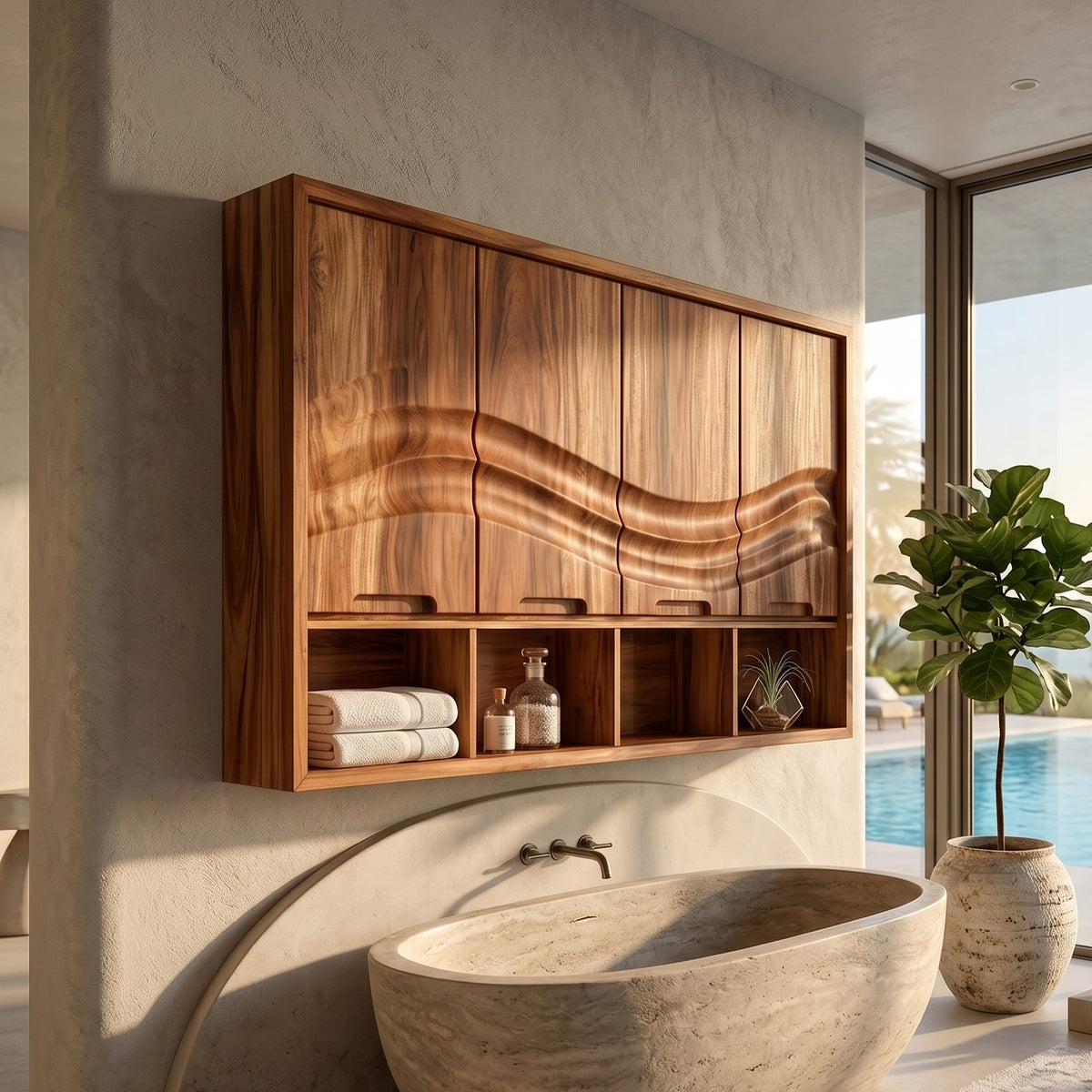 Wave Storage Vanity