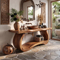 Mid Century Wood Bathroom Vanity Spa Bathroom, solid wood, built to order