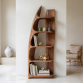 Sculptural Tiered Bookshelf