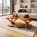 Organic Branch Base Table, solid wood, built to order