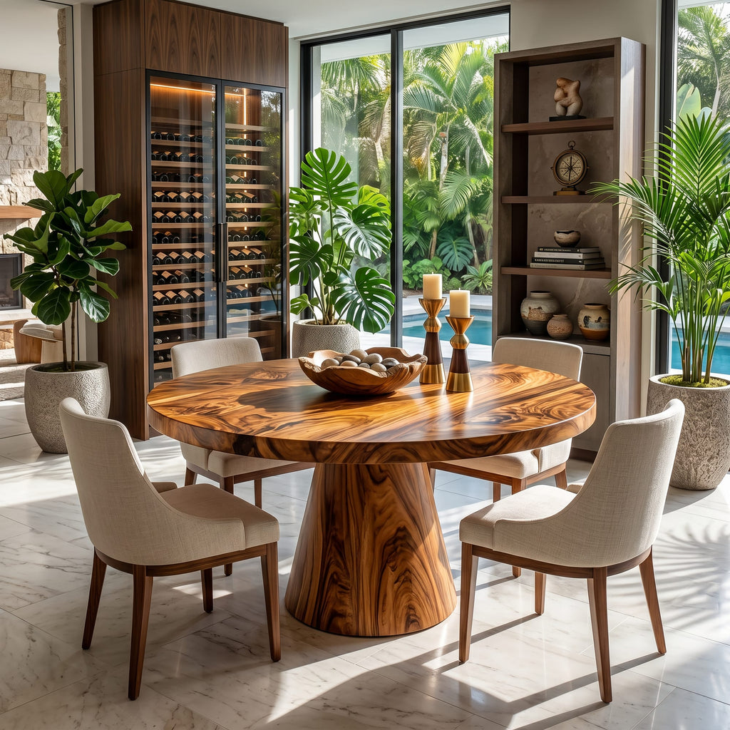 Contemporary Solid Dining Table