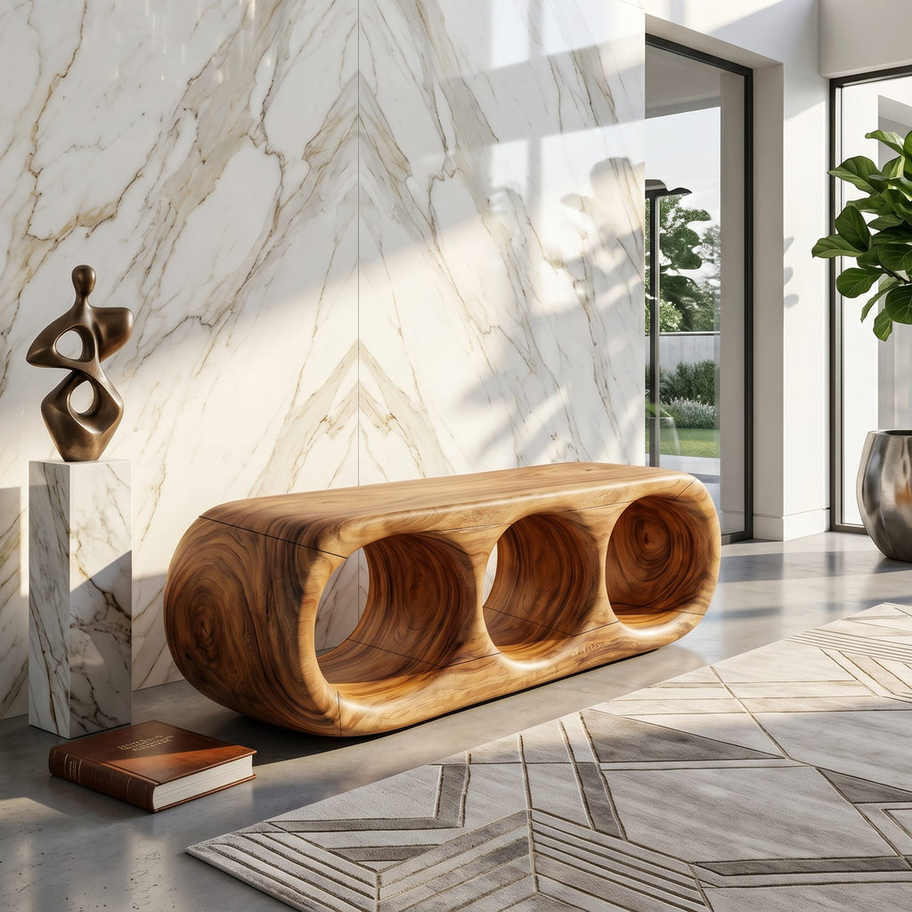 Scandinavian Contemporary Bench