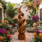 Abstract Sculpture, solid wood, built to order