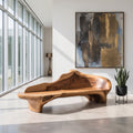 Sculptural Organic Accent Bench