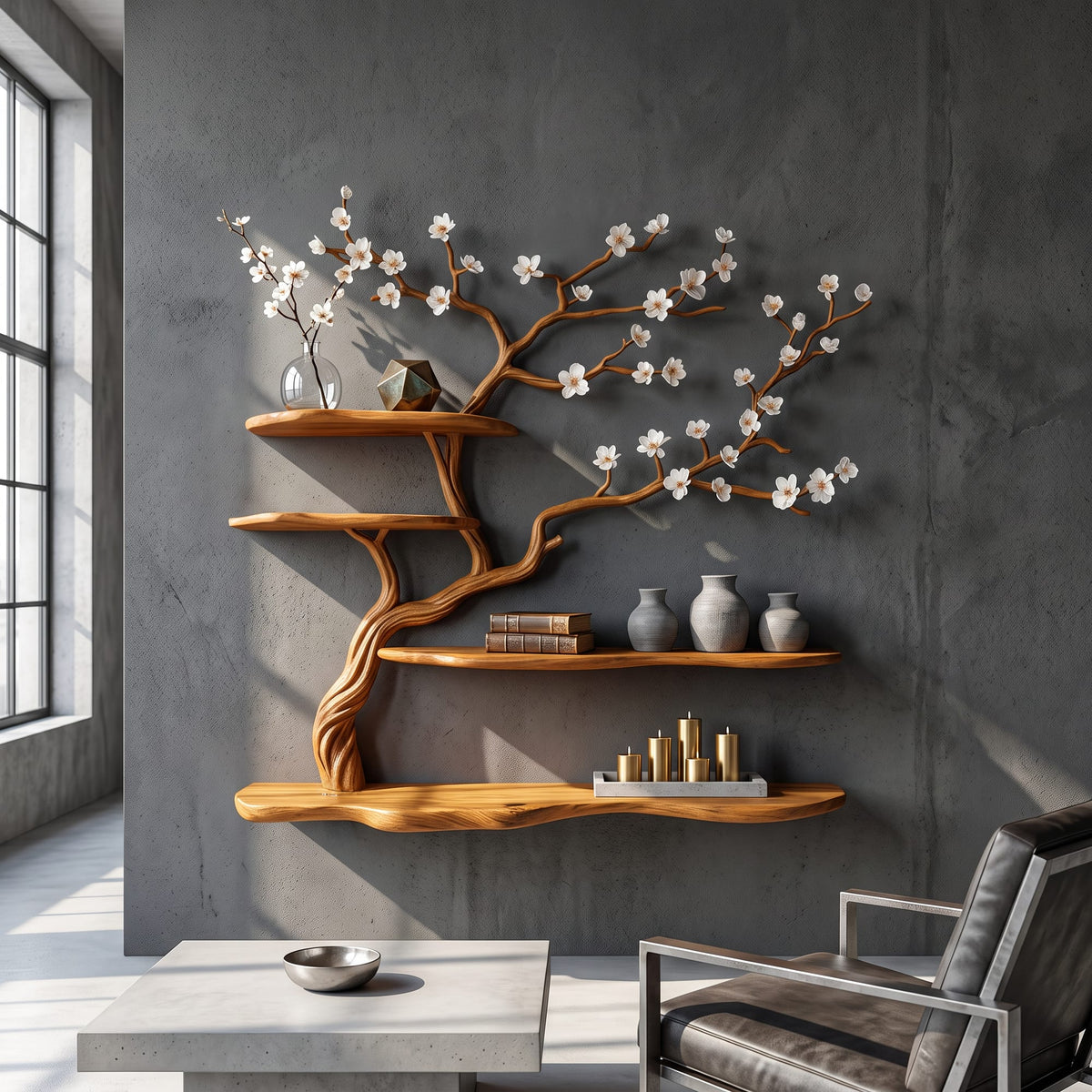 Blossom Storage Floating Shelf