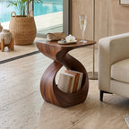 Curved Contemporary Side Table