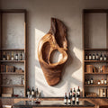 Contemporary Wall Art Panel, solid wood, built to order