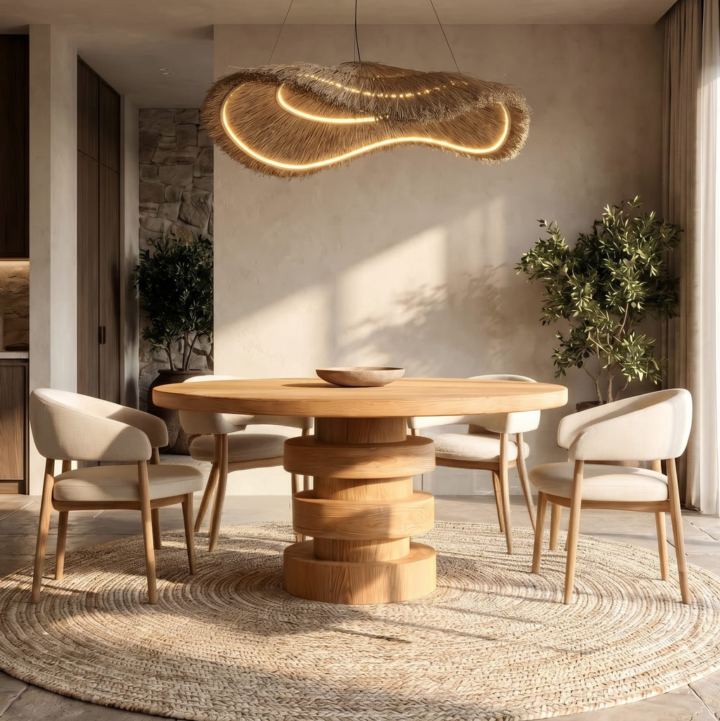 Minimal Round Dining Table