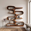Books Curved Bookshelf