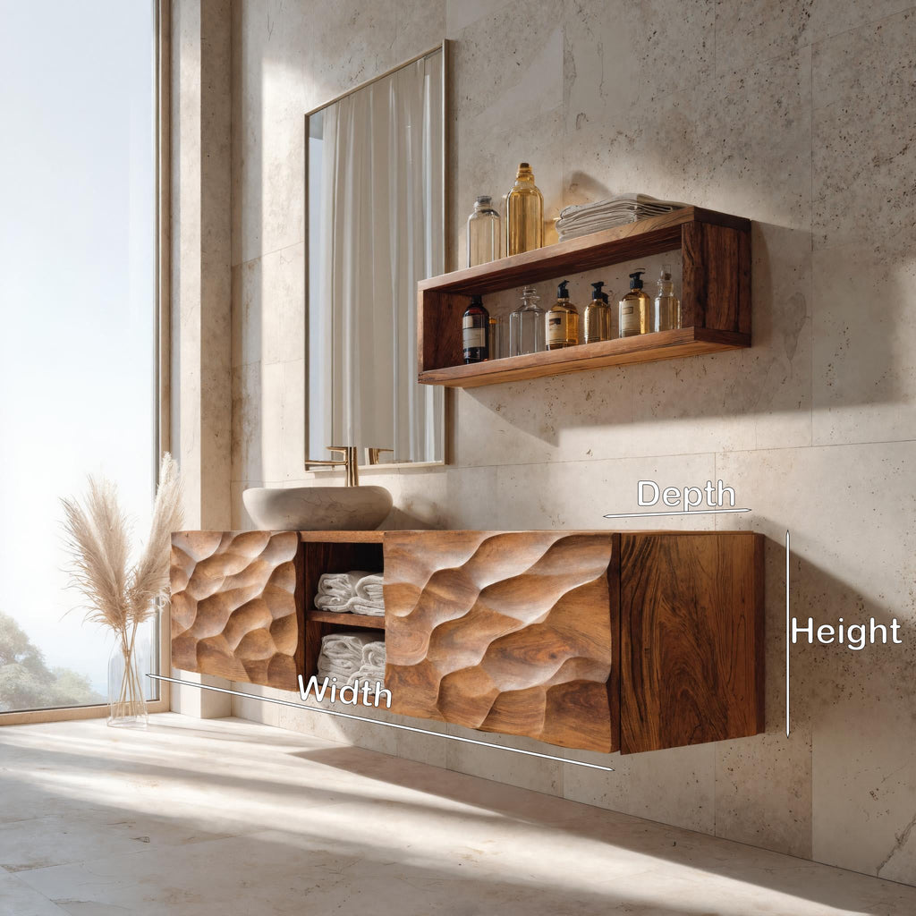 Sculptural Vanity