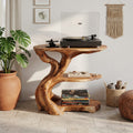 Handcrafted Media Stand Custom Living Room, solid wood, built to order