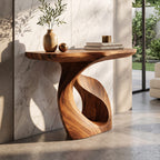Organic Hallway Console Table
