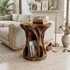 Mid Century Sculptural Side Table