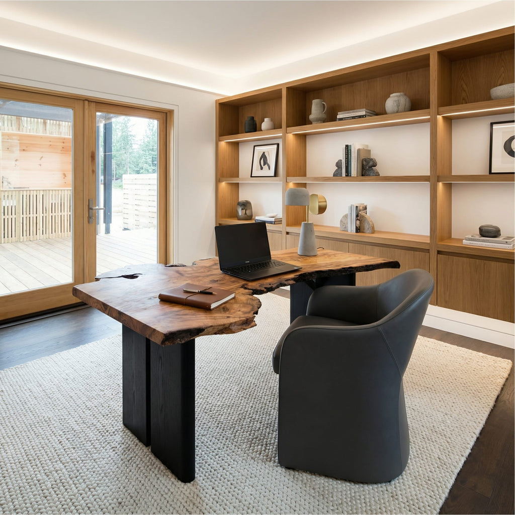 Modern Solid Workstation Desk
