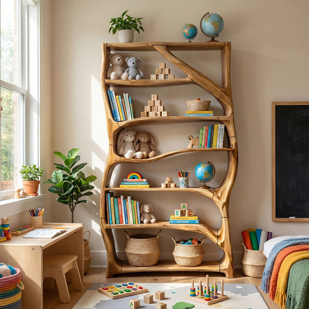 Minimal Storage Bookshelf